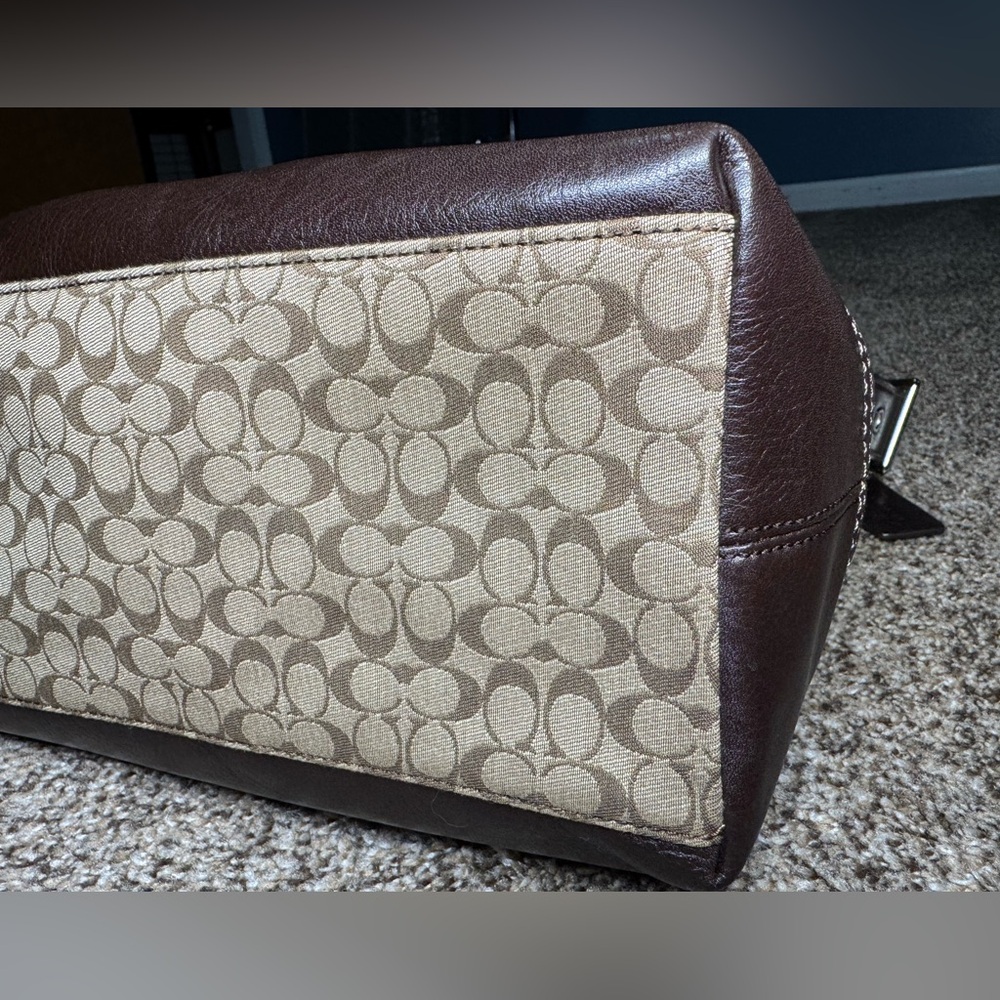Coach Legacy Duffle Bucket Shoulder Bag, Brown - Picture 13 of 16